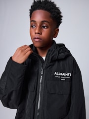 smALLSAINTS Black Underground Light Weight Jacket - Image 5 of 22