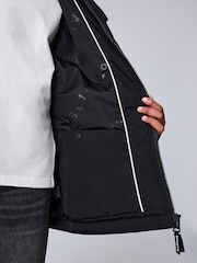 smALLSAINTS Black Underground Light Weight Jacket - Image 9 of 22