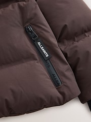 smALLSAINTS Dark Brown Underground Short Padded Coat - Image 11 of 14