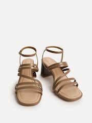 Natur - Linzi Liora Riemchensandalen mit Blockabsatz - Bild 3 von 5