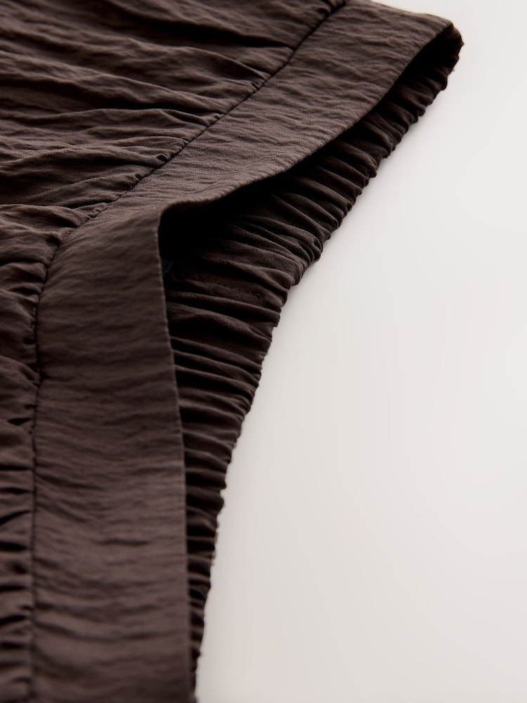 Chocolate Brown Balloon Trousers - Image 2 of 3 Chocolate Brown Balloon Trousers - Image 2 of 3