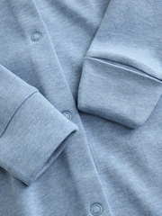 Grey/ Blue/Neutral Baby Sleepsuits 3 Pack (0-2yrs) - Image 13 of 13