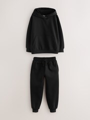Clarks Black Oversized Hoodie & Joggers Set - Image 1 of 5
