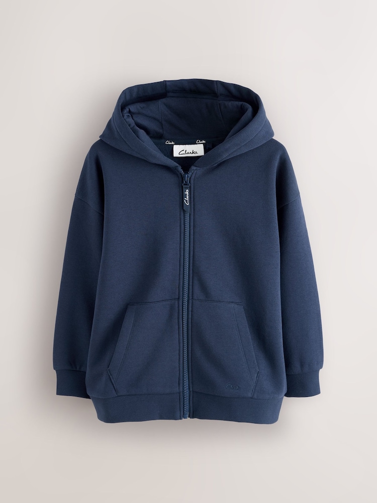 Clarks Navy Zip Through Sweat Hoodies 2 Pack - Image 2 of 5