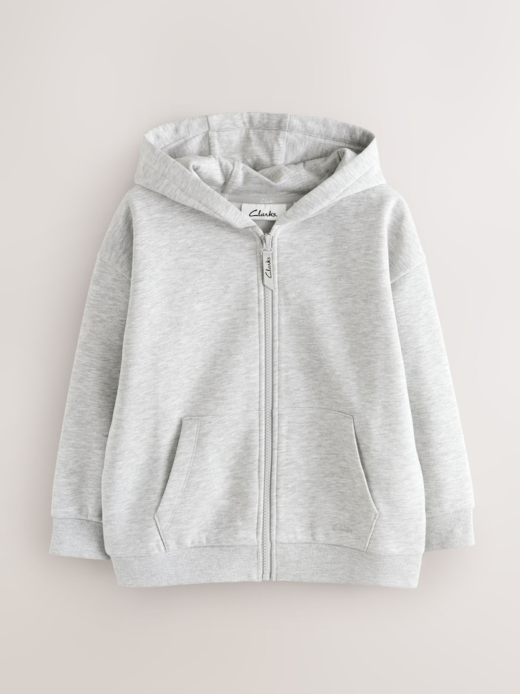 Clarks Grey Zip Through Sweat Hoodies 2 Pack - Image 2 of 8