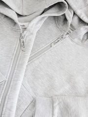 Clarks Grey Zip Through Sweat Hoodies 2 Pack - Image 6 of 8
