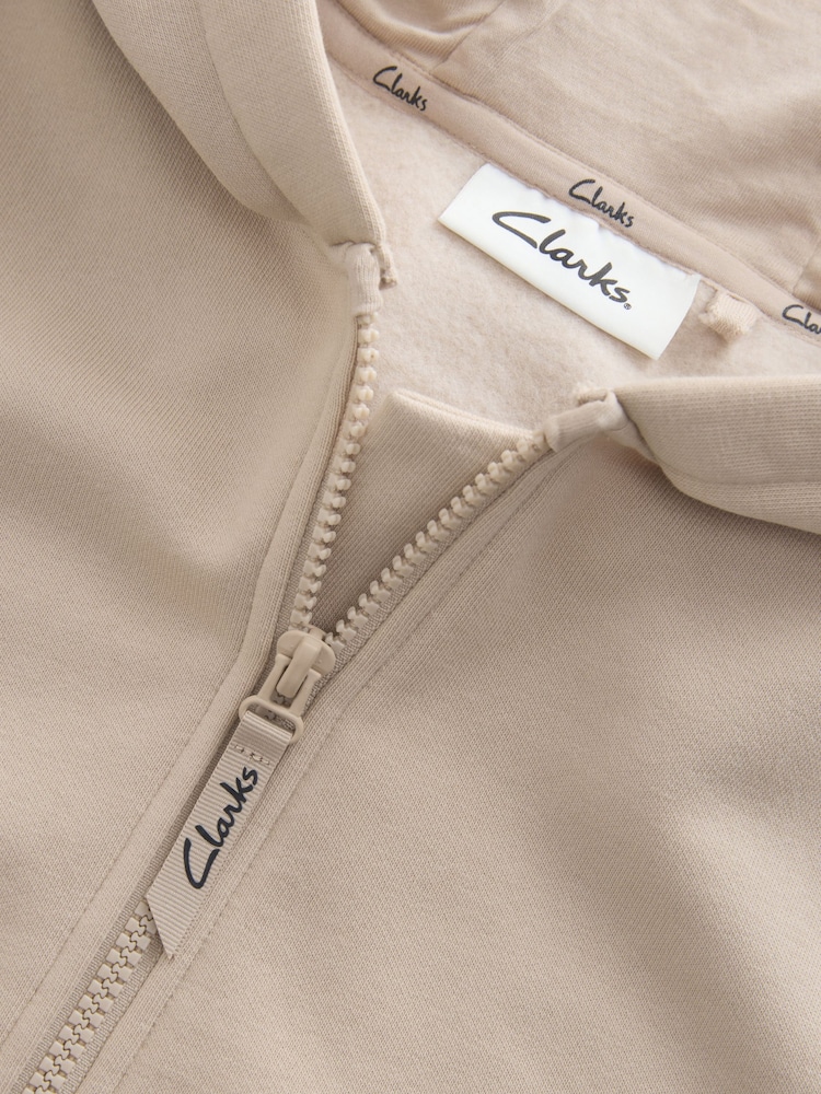 石灰色 - Clarks 拉鏈開襟運動連帽衫 2 件裝 - 圖片 8/8