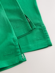 Clarks Green Relaxed Fit T-Shirts 3 Pack - Image 3 of 6