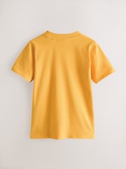 Clarks Yellow Relaxed Fit T-Shirts 3 Pack - Image 3 of 5