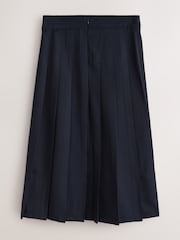 Clarks Navy Long Pleated Skirt - Image 8 of 10