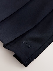 Clarks Navy Long Pleated Skirt - Image 9 of 10