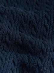 Clarks Cable Knit Frill School Cardigan 2 Pack - Imagen 6 de 7