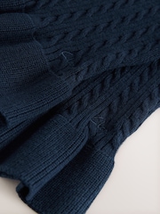 Clarks Cable Knit Frill School Cardigan 2 Pack - Imagen 7 de 7