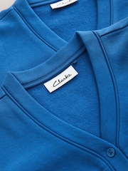 Clarks Blue Bow Sweat School Cardigans 2 Pack - Image 4 of 6