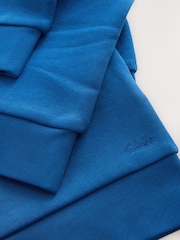 Clarks Blue Bow Sweat School Cardigans 2 Pack - Image 5 of 6