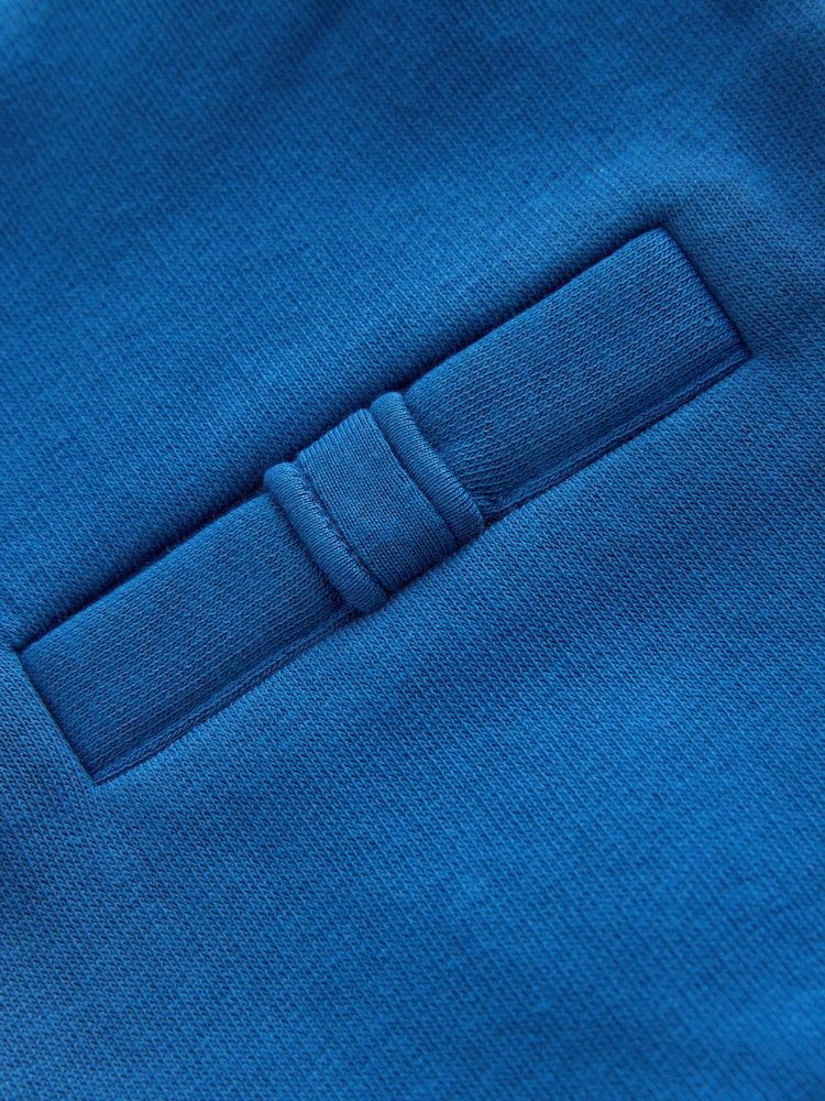 Clarks Blue Bow Sweat School Cardigans 2 Pack - Image 6 of 6