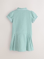 Clarks Green Gingham Zip Front School Dresses 2 Pack - Image 3 of 6