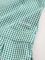 Clarks Green Gingham Zip Front School Dresses 2 Pack - Image 5 of 6