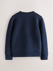 Clarks Navy Bow Sweat School Cardigans 2 Pack - Image 2 of 8