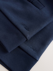 Clarks Navy Bow Sweat School Cardigans 2 Pack - Image 6 of 8