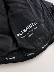 smALLSAINTS Black Underground Short Padded Coat - Image 16 of 18
