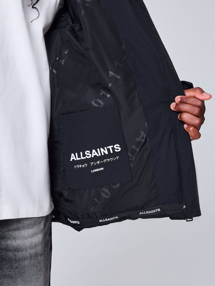 smALLSAINTS Black Underground Short Padded Coat - Image 9 of 9 smALLSAINTS Black Underground Short Padded Coat - Image 9 of 9