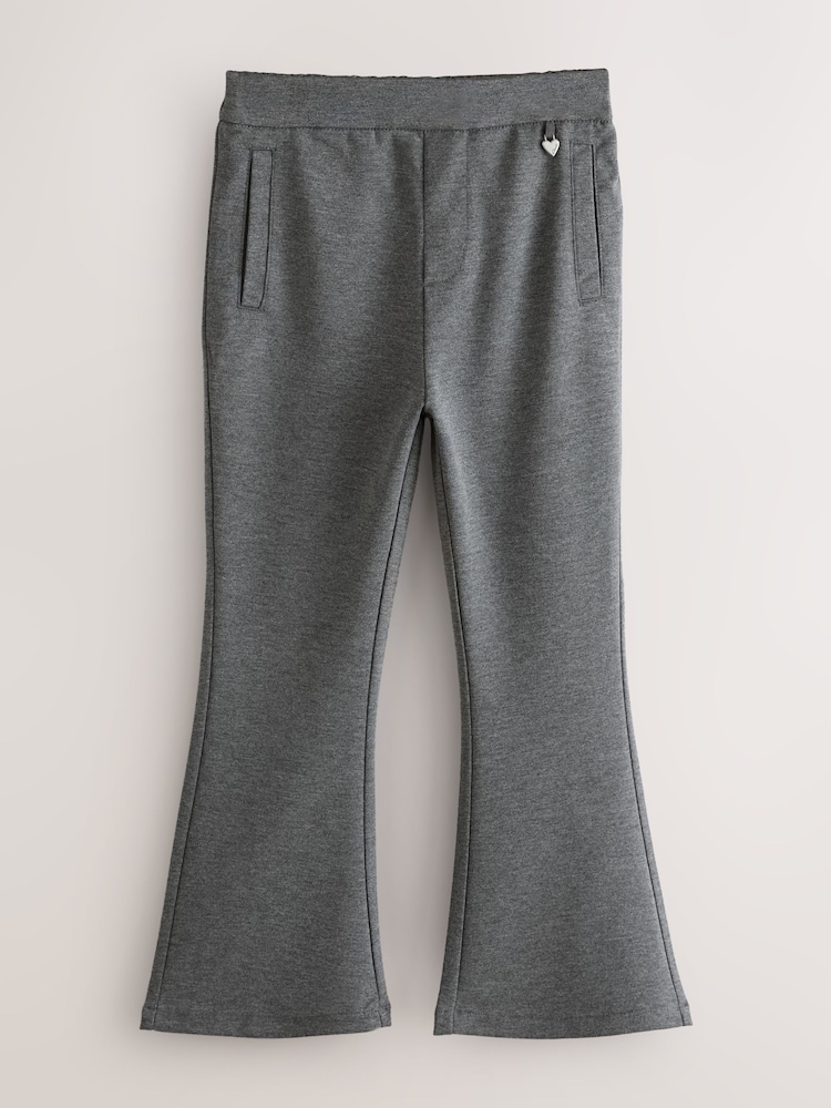 灰色 - Clarks Flared Pull On School Trousers 2 Pack - 圖片 2/5