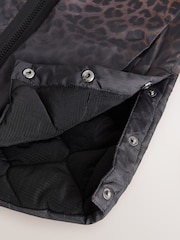 smALLSAINTS Leopard Ombre Printed Mid Length Mac - Image 17 of 18