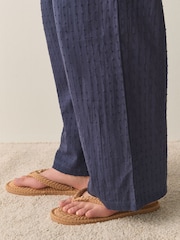 Natural Toe Thong Charm Detail Slippers - Image 4 of 9