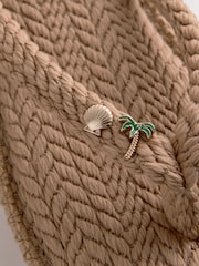 Natural Toe Thong Charm Detail Slippers - Image 9 of 9