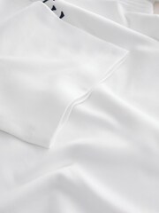 White Embroidered Graphic Heavyweight Short Sleeve Crew Neck T-Shirt - Image 8 of 8