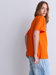 Orange MTV License Graphic T-Shirt - Image 3 of 4