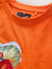 Orange MTV License Graphic T-Shirt - Image 6 of 7