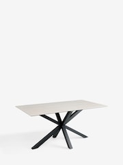 Travertine Astoria 6 Seater Dining Table - Image 6 of 8