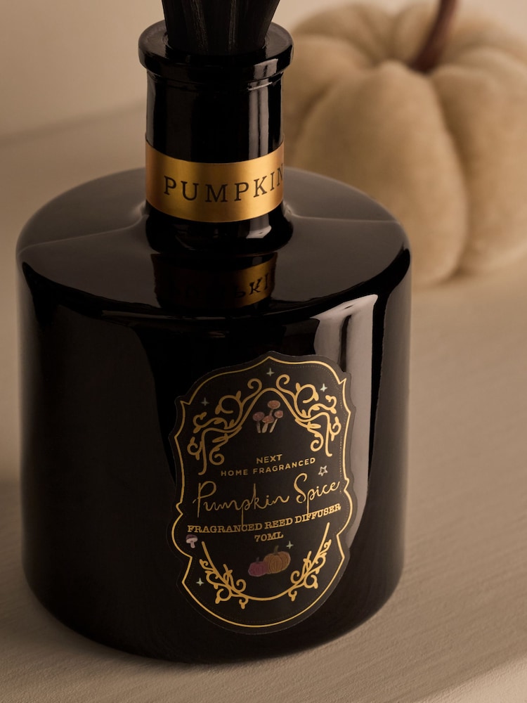 Pumpkin Spice Halloween Witch 70ml Reed Diffuser - Image 2 of 3 Pumpkin Spice Halloween Witch 70ml Reed Diffuser - Image 2 of 3
