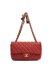 Chanel Red Cruise Flap Pre-Loved Shoulder Bag - Image 1 of 7