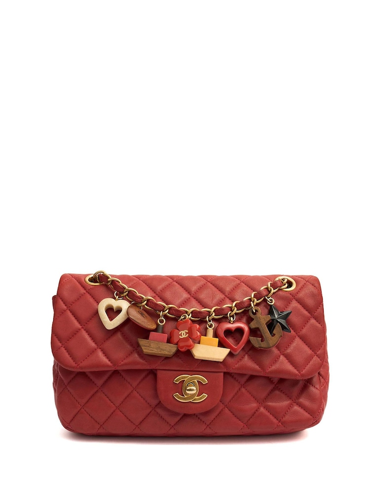 Chanel Red Cruise Flap Pre-Loved Shoulder Bag - Image 2 of 7 Chanel Red Cruise Flap Pre-Loved Shoulder Bag - Image 2 of 7