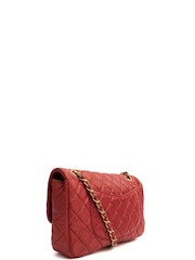 Chanel Red Cruise Flap Pre-Loved Shoulder Bag - Image 3 of 7