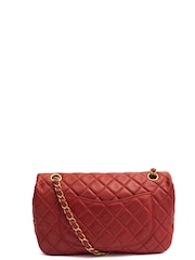 Chanel Red Cruise Flap Pre-Loved Shoulder Bag - Image 4 of 7