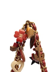 Chanel Red Cruise Flap Pre-Loved Shoulder Bag - Image 6 of 7