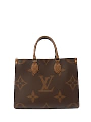 The Handbag Clinic Brown Louis Vuitton Reverse Monogram On The Go MM Tote - Image 1 of 7