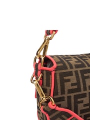 Fendi Zucca FF Baguette Cross-Body Bag - Image 6 of 6
