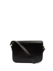Celine Black Triomphe Cross-Body Bag - Image 2 of 8