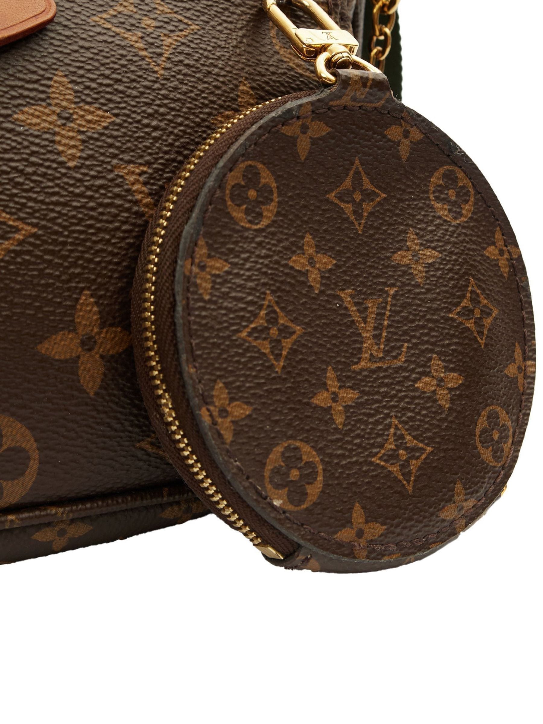 Buy The Handbag Clinic Brown Louis Vuitton Monogram Multi Pochette