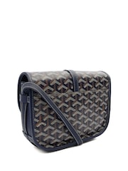 Goyard Blue Belvedere PM Cross-Body Bag - Image 3 of 6