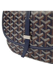 Goyard Blue Belvedere PM Cross-Body Bag - Image 5 of 6