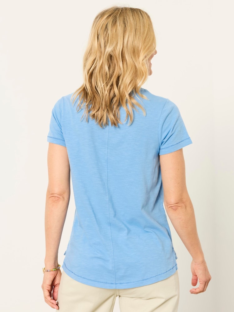 Blue Windermere - FatFace Land Tee - Imagen 2 de 5