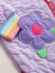 Little Bird by Jools Oliver Flower Quilted Jacket - Imaginea 14 din 15