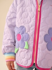 Little Bird by Jools Oliver Flower Quilted Jacket - Imaginea 7 din 15