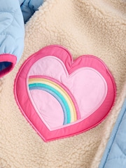 Little Bird by Jools Oliver Blue Heart and Borg Jacket - Image 13 of 14